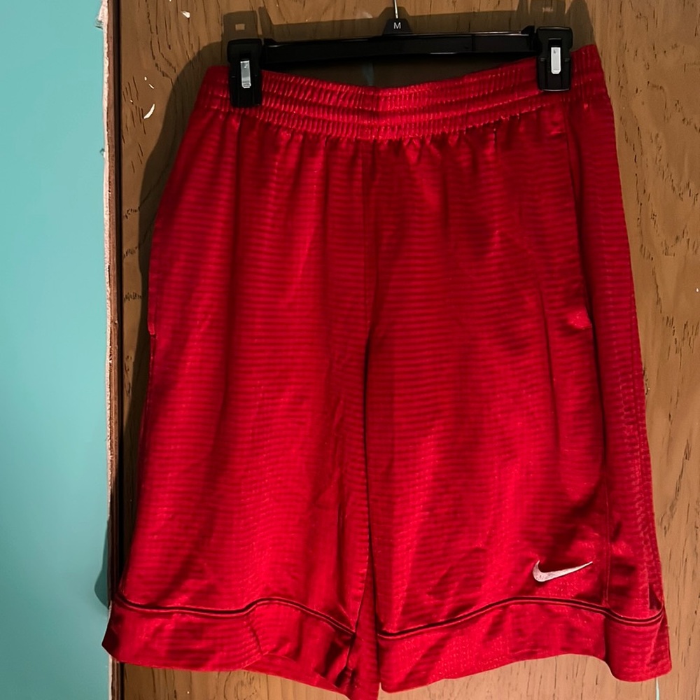 Medium Red Nike Athletic shorts